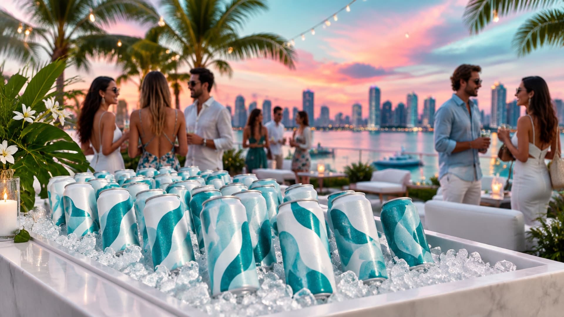 Best Branded Water for Product Launch Events in Miami