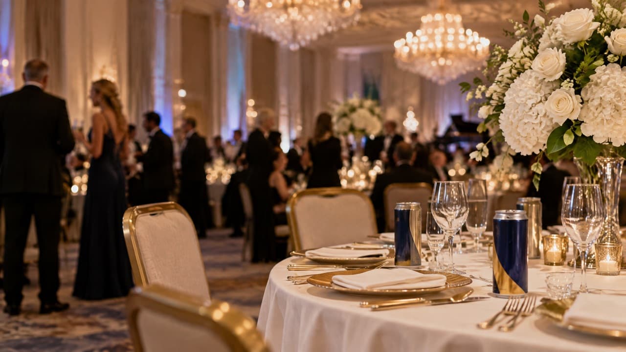 Best Private Label Water for Nonprofit Galas and Benefit Events