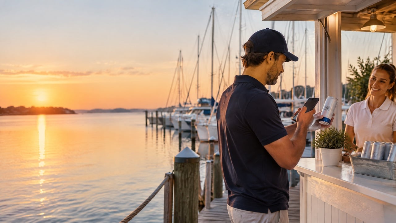 How Yacht Brokers Stand Out at Boat Shows with Branded Cans