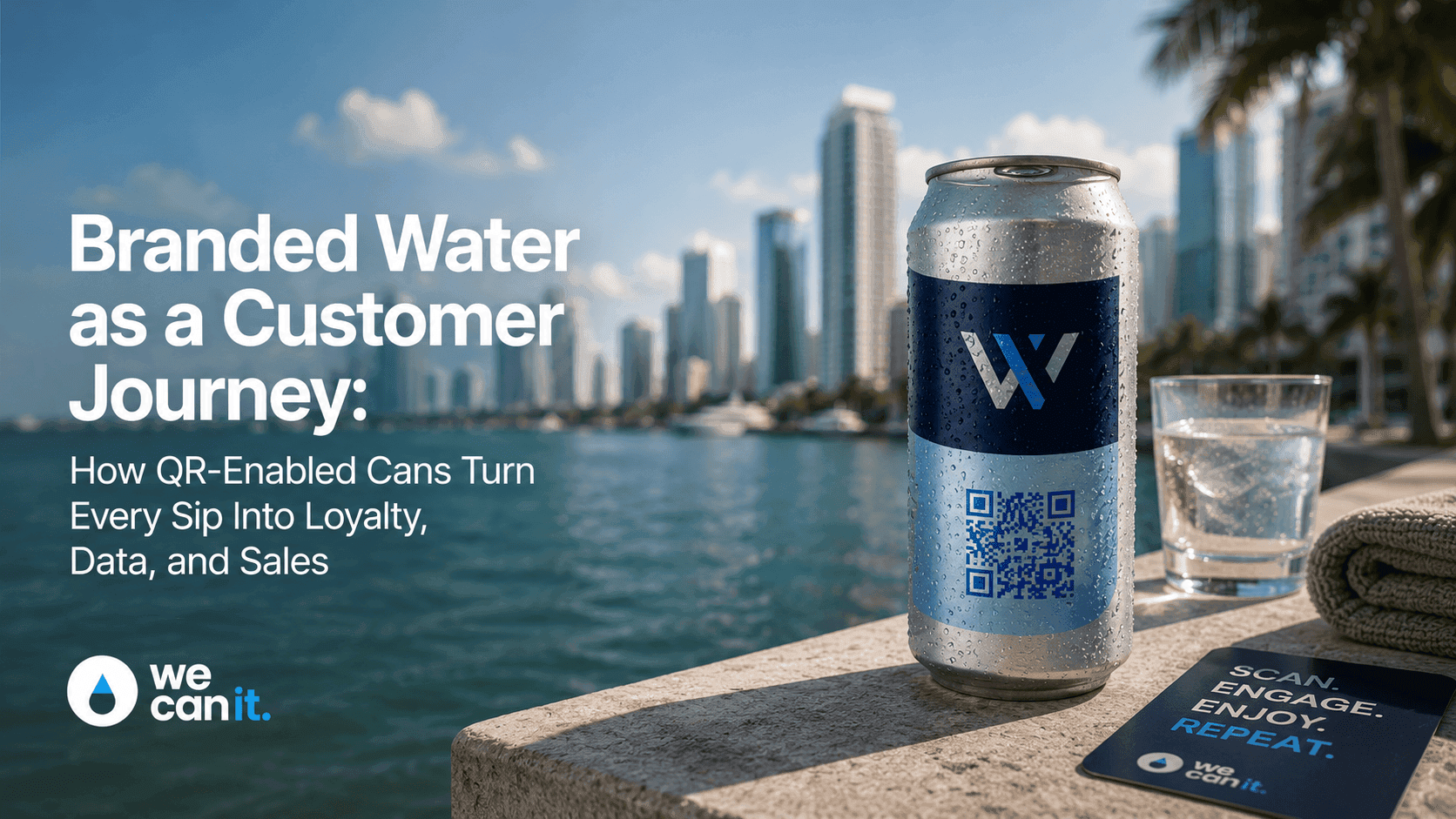 Branded Water as a Customer Journey: How QR-Enabled Cans Turn Every Sip Into Loyalty, Data, and Sales