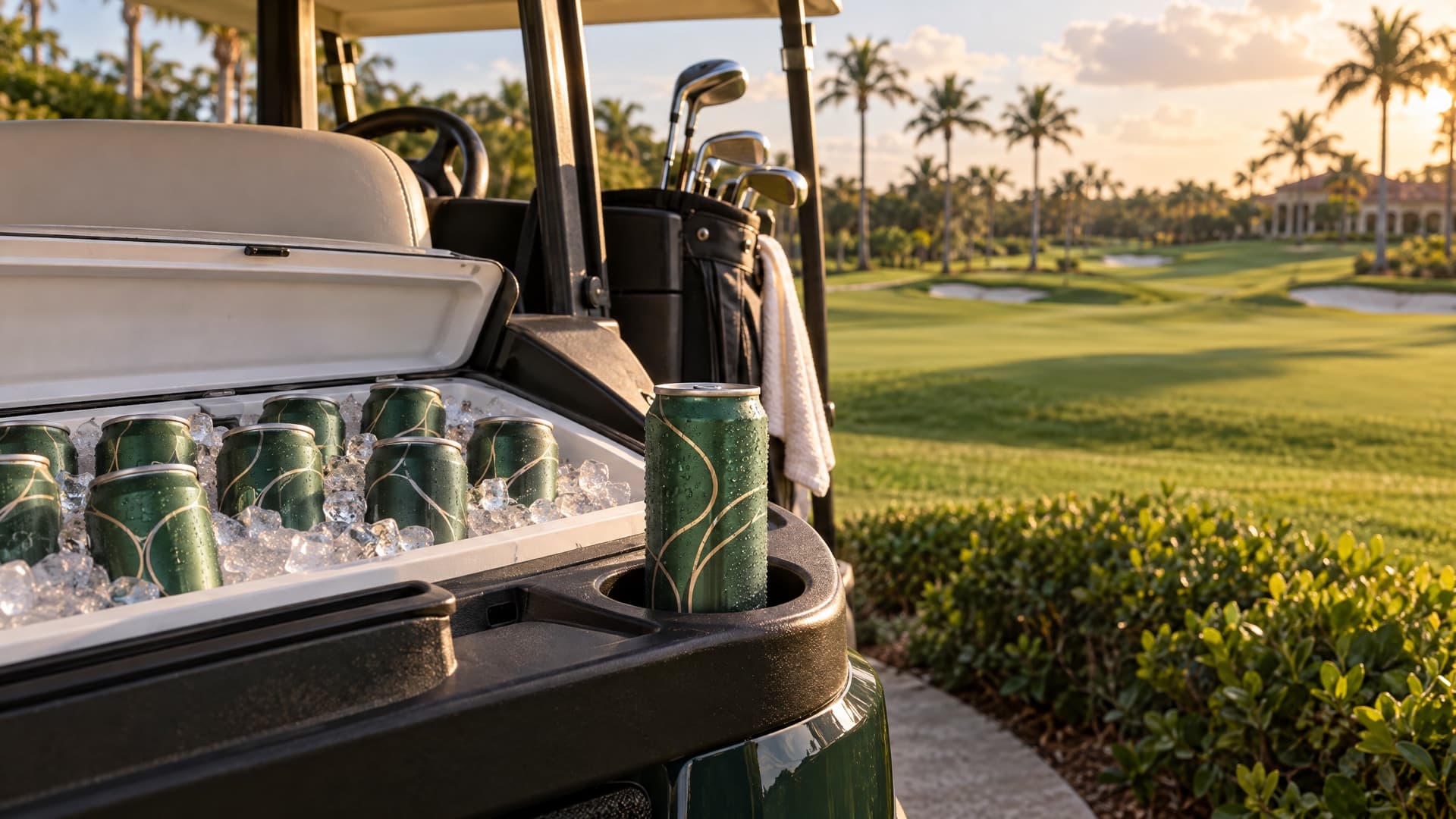 Best Branded Water for Golf Course Beverage Carts