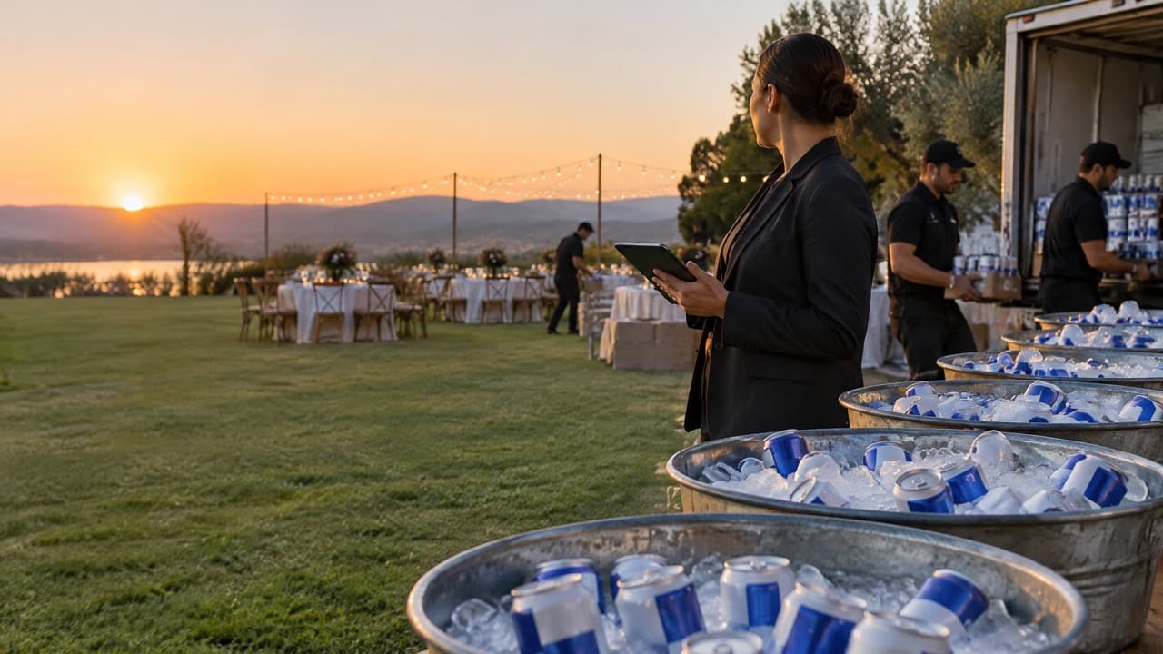 How Many Cans of Water Per Guest? An Event Planner's Guide