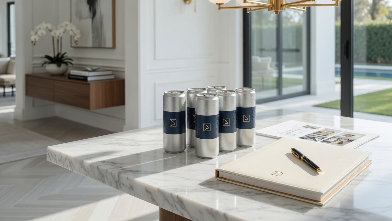 Best Branded Water Solutions for Real Estate Open Houses